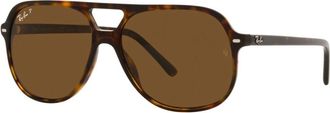 Ray-Ban Gepolariseerde zonnebril - unisex - Zonnebrillen - Bruin - 56 MM - Accessoires
