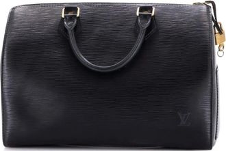 Louis Vuitton Speedy Handbag Epi Leather 30 satchel - Zwart