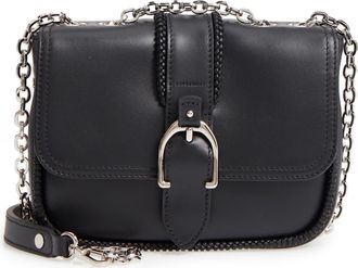 Longchamp Amazone Leather Crossbody Bag in Black at Nordstrom Rack