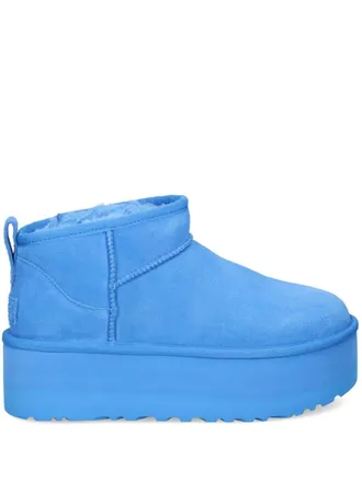 UGG Classic Ultra Mini Platform boots - Blue