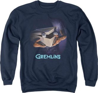 Gildan Gremlins Original Poster Adult Crewneck Sweatshirt
