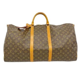 Louis Vuitton Pre-owned Weekend Bags, unisex, Brown, Size: ONE SIZE Pre-owned Boston Bag