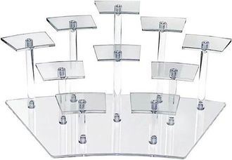 OEM Soporte De Exhibici&oacute;n De Acr&iacute;lico Para Figuritas, Organizador De Mesa De Acr&iacute;lico Transparente, Artesan&iacute;as Y Joyas (versi&oacute;n Transparente)