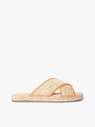 Tommy Hilfiger Raffia TH Monogram Espadrille Mules
