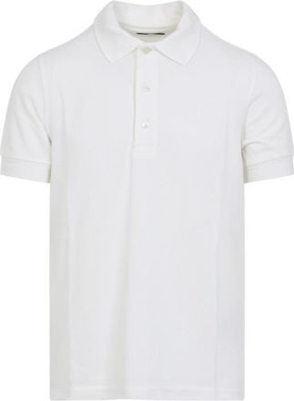 Tom Ford Off White Short Sleeve Polo
