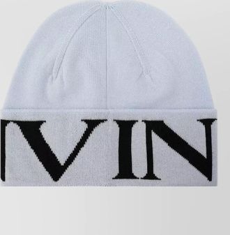 Lanvin virgin wool beanie