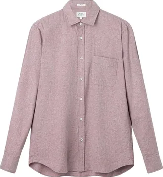 Hartford Camisa de franela Storm - Shirts - Hombre - Rosa - 2XL