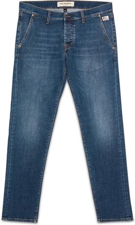 Roy Rogers Hombre, Vaqueros, Azul, Talla: W38