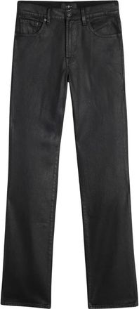 7 For All Mankind Mujer, Vaqueros, Negro, Talla: W26