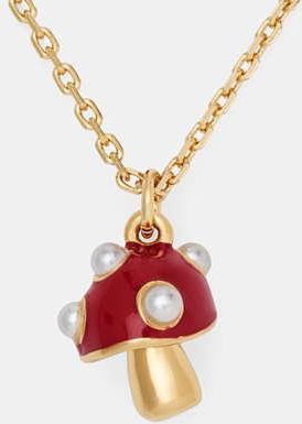Kate Spade New York Secret Garden Mushroom Pendant
