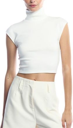 LBLC The Label Winslow Sleeveless Turtleneck in Ivory at Nordstrom, Size X-Small