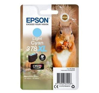 Epson Squirrel 378xl Cartucho De Tinta 1 Pieza(s) Original Alto Rendimiento (xl) Cian Claro