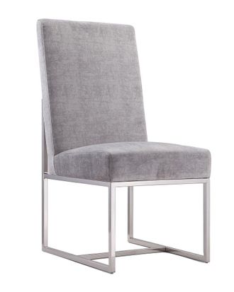 Manhattan Comfort Element Velvet Dining Chair