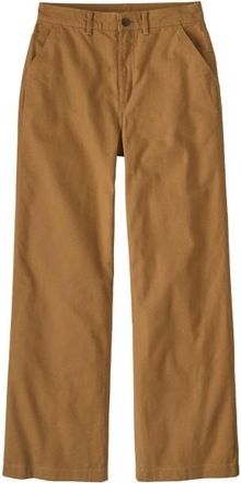 Patagonia Point Reyes Canvas Wide Leg Pants Freizeithose für Damen | braun