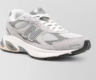 New Balance suede mesh panelled low-top sneakers