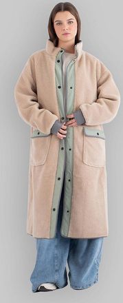 Hurley Long High Pile Comfort Button Jacke