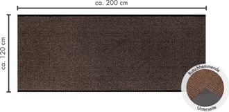 Andiamo Fussmatte »Easy, Made in Netherlands« rechteckig 5 mm Höhe Schmutzfangmatte, rutschhemmend, Innen- und überdachten Aussenbereich