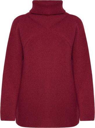 Usha Jumper Dames Donker kersenrood