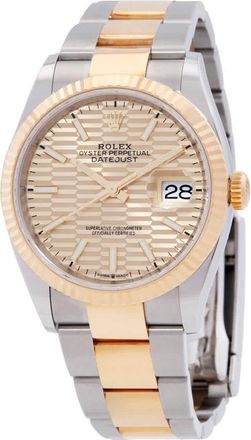 Rolex Datejust 36 Automatic Chronometer Champagne Dial Watch 126233CFSO