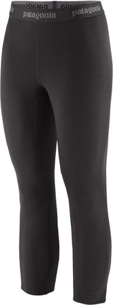 Patagonia Womens Capilene Thermal Boot-Length Base Layer Bottoms Black XS