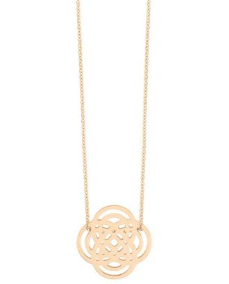 Ginette NY Halskette aus Ros&eacute;gold Mini Purity