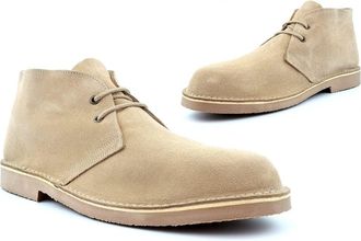 Generic Mens Real Suede Boots Mens Lace Up Boots Size 12 Suede Boot Size 7 Extra Large Boot Extra Large Sizes Lace Up Sizes 7-15 Stone 11 UK