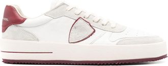 Philippe Model Nice sneakers - men - Goat Skin/Calf Leather/Fabric/Rubber/Calf Suede - 45 - White