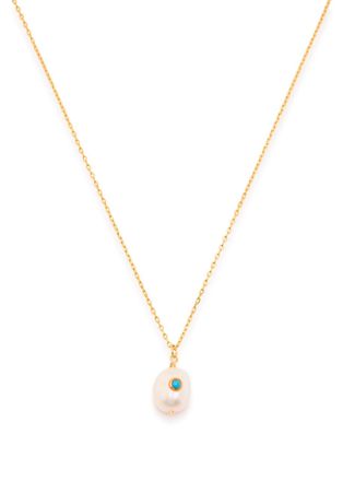 Anni Lu Anni LU Baroque Pearl 18kt Gold-plated Necklace - One Size