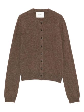 Lisa Yang Karia button-fastening cardigan - women - Cashmere - 2 - Brown