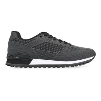 HUGO BOSS Sneakers - Heren - Sneakers - Grijs - 44 EU - Polyester - Schoenen