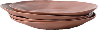 Be Home Tam Stoneware Side Plate - Set of 4 in Terracotta Rose at Nordstrom