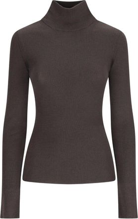 Max Mara Mxscavallo Coltrui - Dames - Truien - Bruin - Maat: M Wol