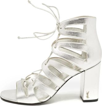 Saint Laurent Sandali 90mm - Grigio