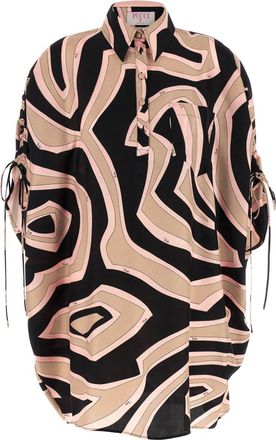 Pucci Multicolor Short Kaftan Dress