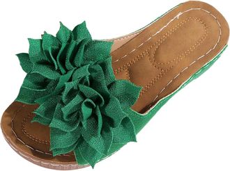 Generic Orthopedic Sandals Women UK, Womens Sandals & Slides Floral Suede Wedge Open Toe Slippers Comfy Mules Fish Mouth Holiday Beach Shoes Fashion Ladies Su