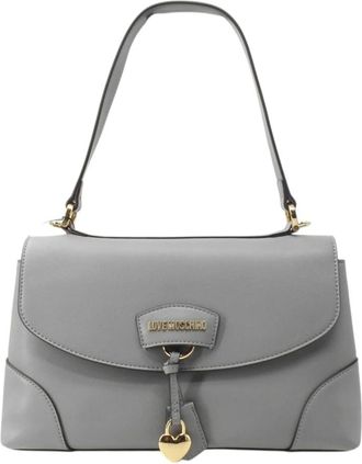 Love Moschino Tassen, Dames, Grijs, ONE Size, Shoulder Bag