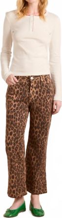 Damson Madder Kenny Twill Trouser In Tiger