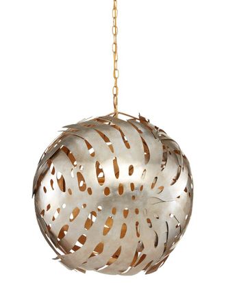 Currey & Company Elder 23In 3-Light Orb Chandelier