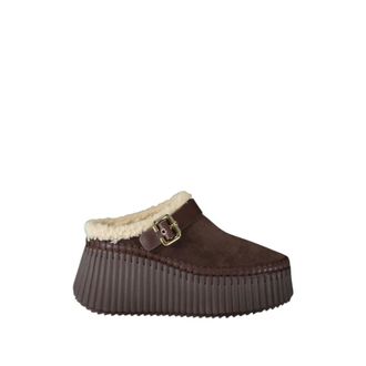 Chlo&eacute; Dames, Schoenen, Bruin, Maat: 37 EU Leer