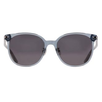 Ferragamo Grey Square Mens Sunglasses SF2027SLBK 420 58
