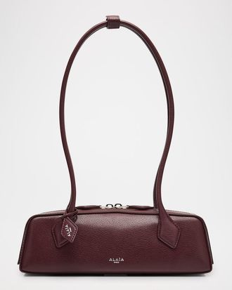 Alaia Le Teckel Small Shoulder Bag in Leather