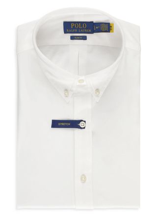 Polo Ralph Lauren White Cotton Button-Down Shirt