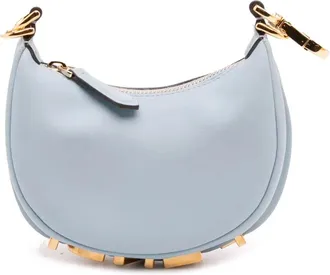 Fendi Borsa passepartout Nano Fendigraphy in pelle 2010-2025 - Blu