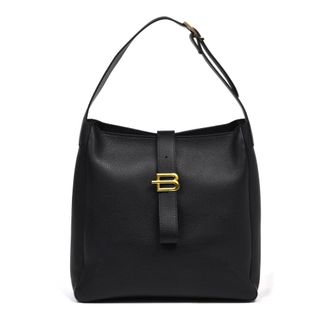 Baldinini Borsa a Spalla in Pelle Bottalato - - Bags - Donna - Nero - ONE SIZE