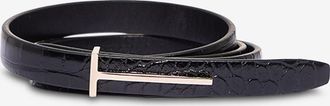 Tom Ford Krokodilleder-G&uuml;rtel - 1.5 cm