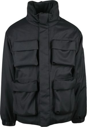 Afterlabel Adamello Coat - Heren - Zomerjassen - Zwart - L - Wol - Jassen