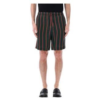 Dries Van Noten Casual Shorts, male, Green, Size: L Piperi Shorts