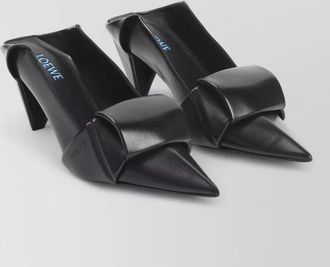 Loewe leather open-back mules