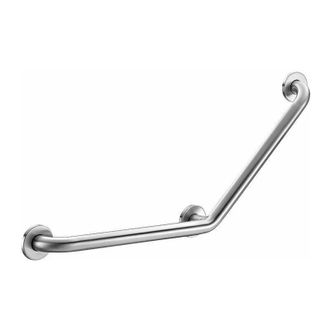 OEM Barra De Apoyo B&aacute;sica De 3 Puntos 135&deg; &Oslash;32 400x400 Acero Inoxidable Satinado - Acero Inoxidable Satinado Pulido