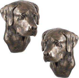 OEM Labrador Retriever - Estatuilla De Perro, Busto Colgante, Decoraci&oacute;n &Uacute;nica Para Un Amante De Los Perros De Art-dog